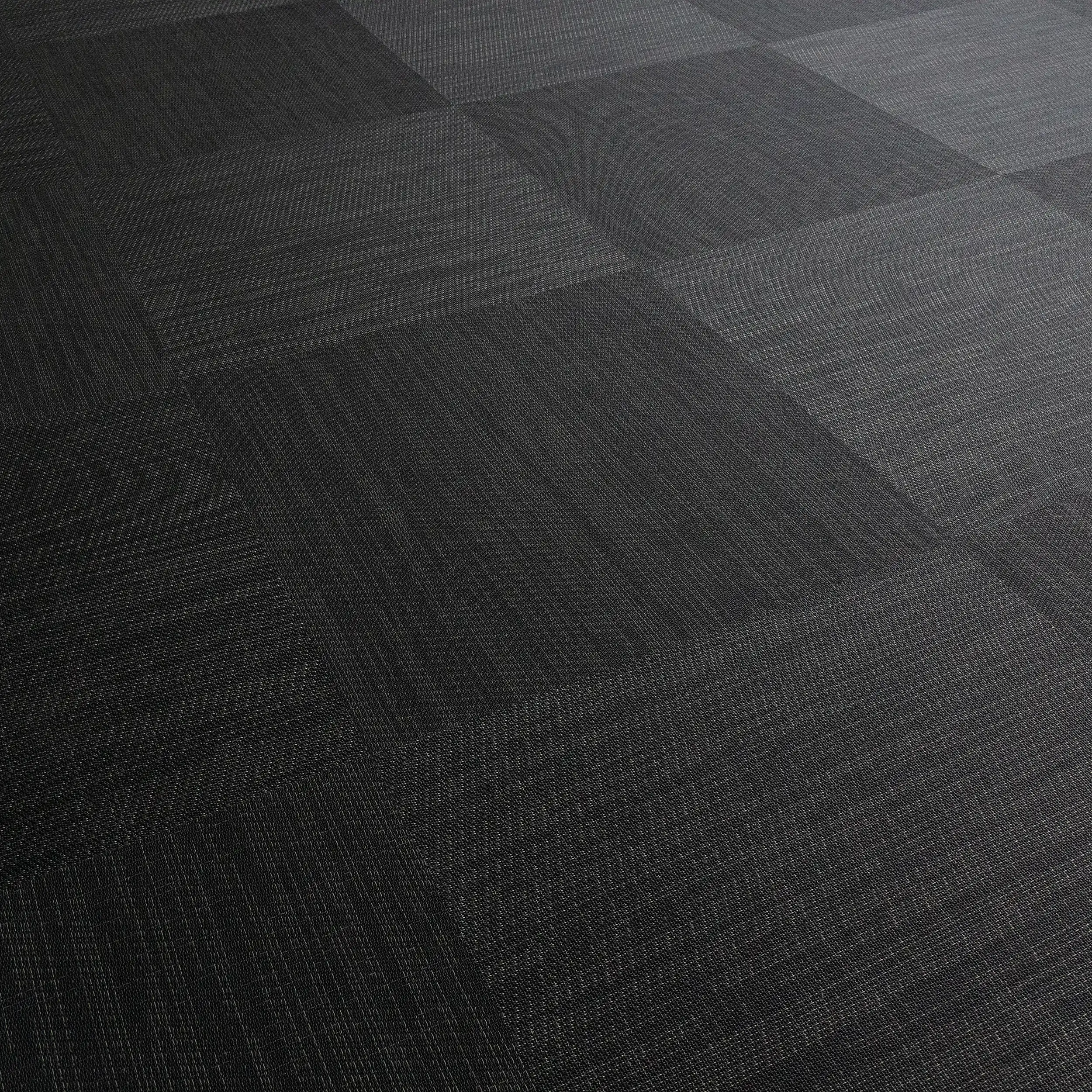 AXON woven vinyl installed in a checkerboard pattern