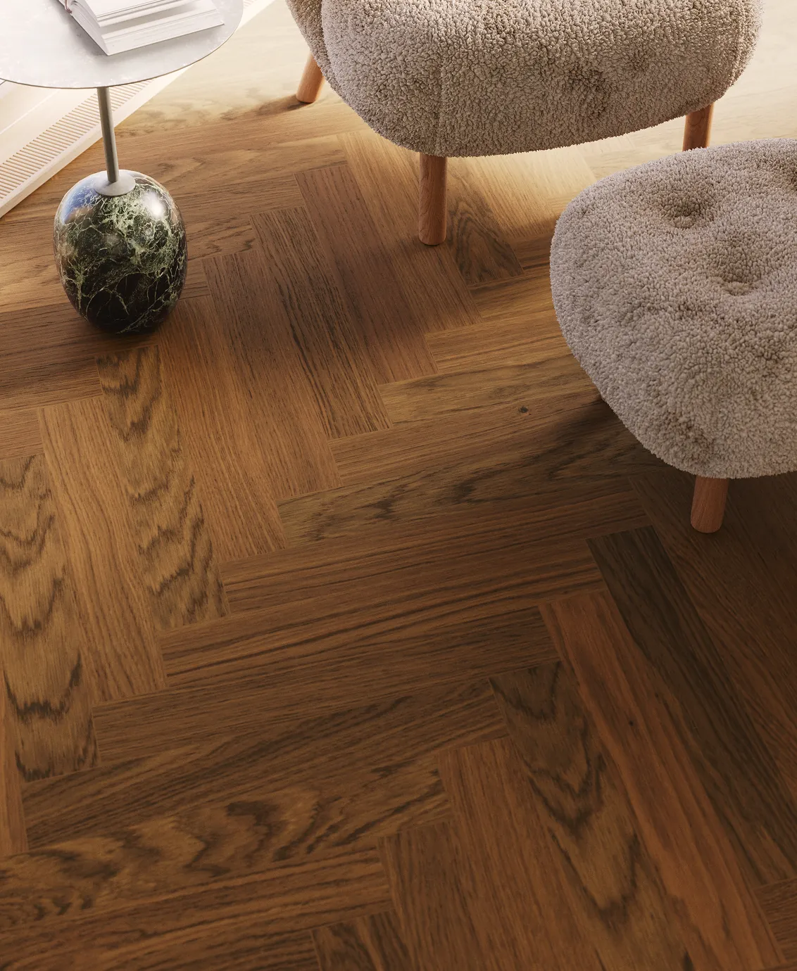 Bjelin Herringbone from Urban Surfaces room scene