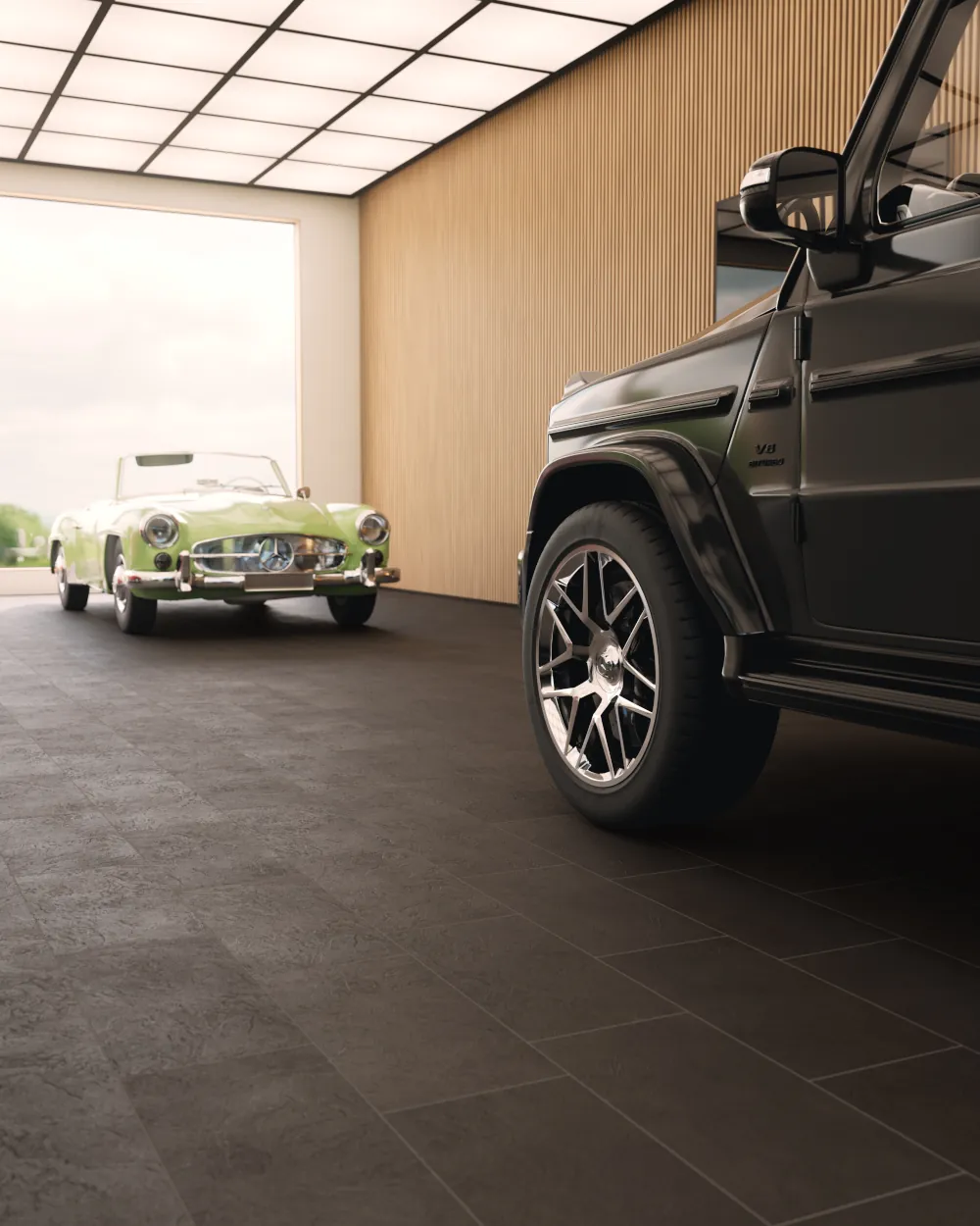 Nadura Tile Bjelin Hardened Wood Flooring room scene