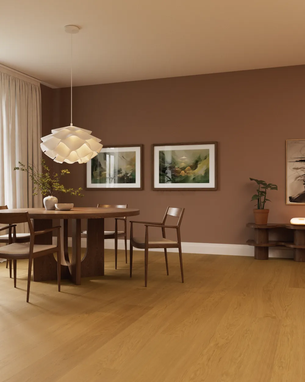 XXL Bjelin Hardened Wood Flooring room scene